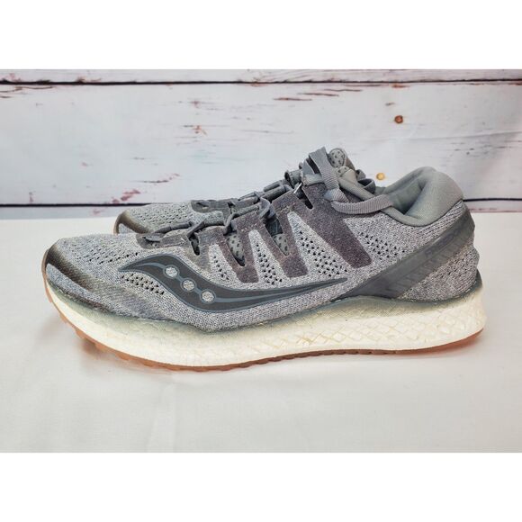 Women's Saucony Everun Gray Mesh Athletic Running Sneakers‎ SZ 8 - Picture 10 of 12